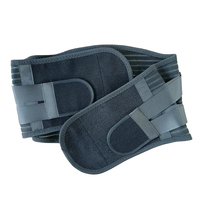 Haute qualité gris soutien lombaire taille ceinture de soutien 5 séjours en métal coussin amovible respirant conception sport utilisation quotidienne pression