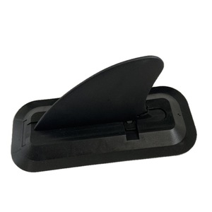 Juego de aletas para tabla de paddle surf, material PP universal de 4 pulgadas para lagos y ríos - Product Image 2