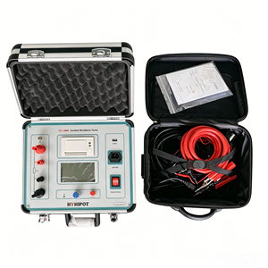 Testeur de résistance de contact haute précision 200A, micro-ohmmètre intelligent, kit de test de boucle 100A - Product Image 1