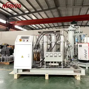 Nuzhuo làm mát bằng không khí áp suất cao Máy nén Oxy 100% dầu miễn phí Piston 4 giai đoạn