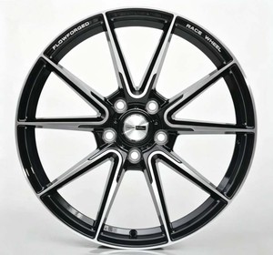Rueda de Aluminio Australiana de Alta Gama de 10 Radios, 18x8, PCD 114.3, ET 35, Recubrimiento en Polvo Negro Gris, Neumático Modificado - Product Image 1