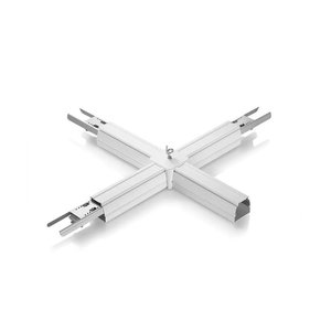 Connecteur linéaire en forme de X moderne pour luminaire suspendu LED linéaire SKU-1385 48v/220v Rail de piste en aluminium pour bureau - Product Image 2