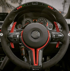 Volant en fibre de carbone personnalisé de haute qualité pour BMW F87 M2/F80 M3/F82 M4 F83 Cabriolet - Product Image 4
