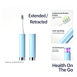 Cepillo de Dientes Retráctil OEM/ODM, Esterilizador, Portátil, Plegable, Compacto, con Cerdas Suaves, para Cuidado Bucal e Higiene, Ideal para Viajes y Uso Diario - Product Image 2