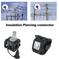 Connecteurs de perçage 4P isolés TTD pinces de ponction isolantes haute mécanique fil ABC puissance basse fréquence aluminium cuivre