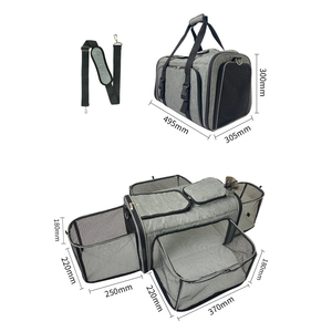 Transportín para Mascotas con Aprobación de Aerolíneas, Expandible por 4 Lados, Bolsa de Viaje Plegable para Perros, de Nailon y Plástico - Product Image 2