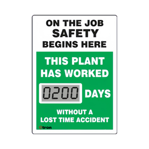Panneau <span class=keywords><strong>de</strong></span> signalisation <span class=keywords><strong>de</strong></span> <span class=keywords><strong>sécurité</strong></span> industrielle : La <span class=keywords><strong>sécurité</strong></span> au travail commence ici – Affichage Zéro Blessure pour Atelier - Product Image 6