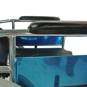 Sedia a rotelle multifunzione reclinabile con emiplegia e sedia a rotelle pieghevole manuale a spinta - Product Image 5