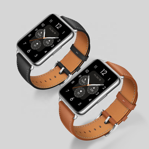 Enjoy Pretty Fashion Correa de pulsera inteligente de cuero genuino para Huawei Watch Fit 2 Watch Bands - Product Image 5