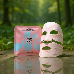Mascarilla Facial de Mármol con Rosa Mamonde Flore Glow, 1 Unidad, Cuidado Diario de la Piel, Para Todo Tipo de Piel, Fórmula K-Beauty - Product Image 3