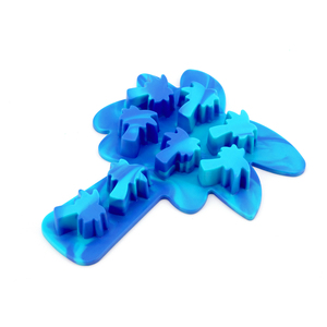 Cocotiers et flamants roses 3D <span class=keywords><strong>Dino</strong></span> Silicone gâteau moule plateau enfant dessin animé glace et de qualité alimentaire Cube forme gommeux moule plateau - Product Image 1