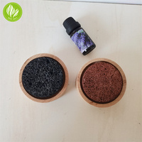 Diffuseur d'huile essentielle Moon Lava Rock Diffuseur de pierre volcanique