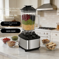 Mixeur Électrique Multifonctionnel Puissant avec Lames en Acier Inoxydable pour Jus, Smoothies et Broyage de Glace – Idéal pour la Cuisine Domestique