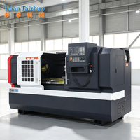 Tour CNC horizontal CK6150, machine de traitement des métaux, centre de tournage de haute précision pour atelier industriel