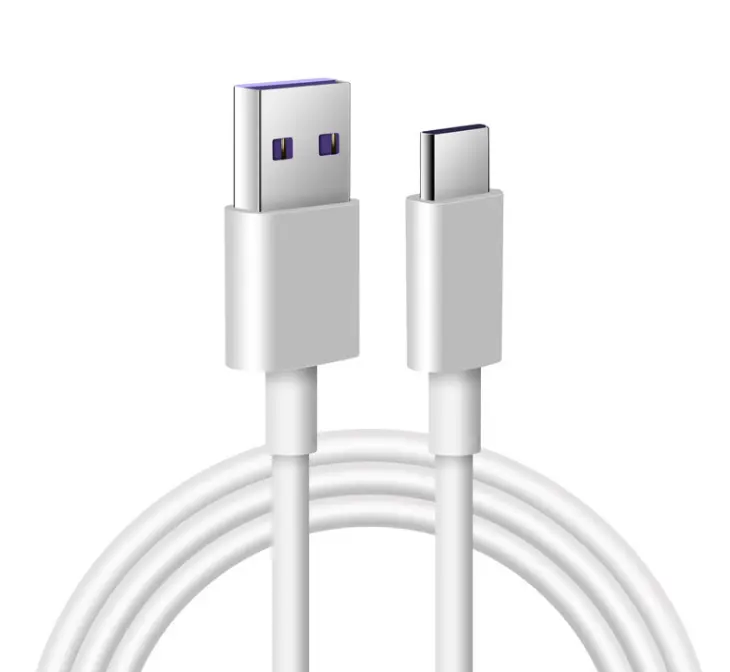 XXD bulk stock USB fast charging cable white 1m Inventory low price USB 2A QC A to Type-C data cable