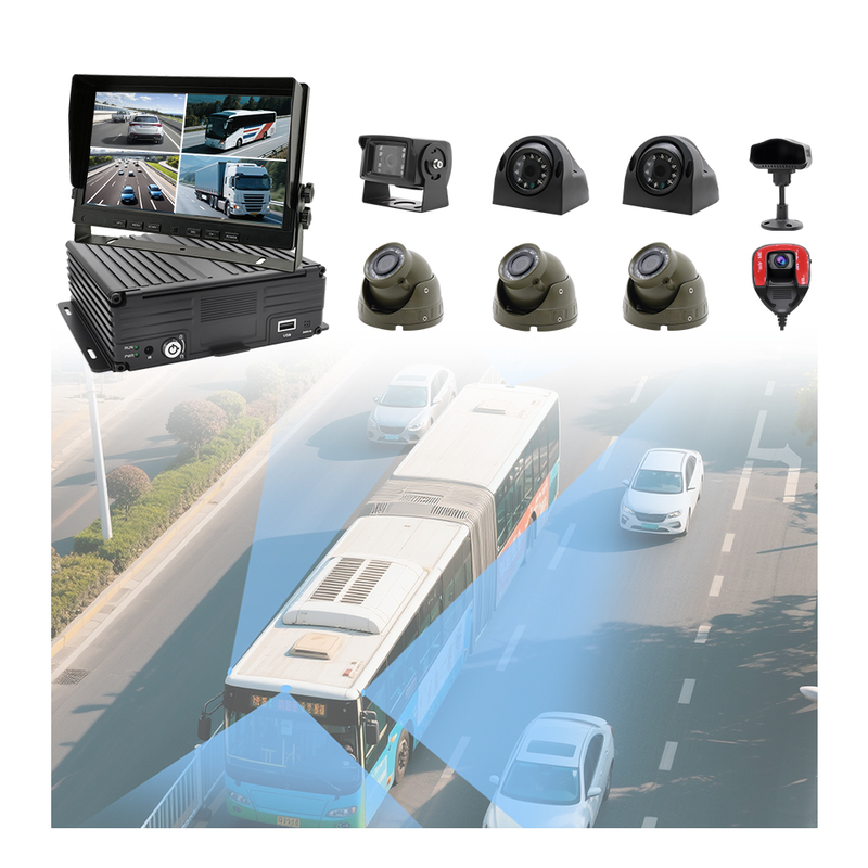 4 Channel 1080p Car Special Vehicle