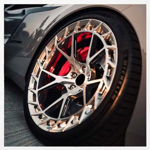 Jantes en alliage d'aluminium forgé ultra-légères à rayons multiples et concaves profonds de 18 pouces pour véhicules haut de gamme - Product Image 5