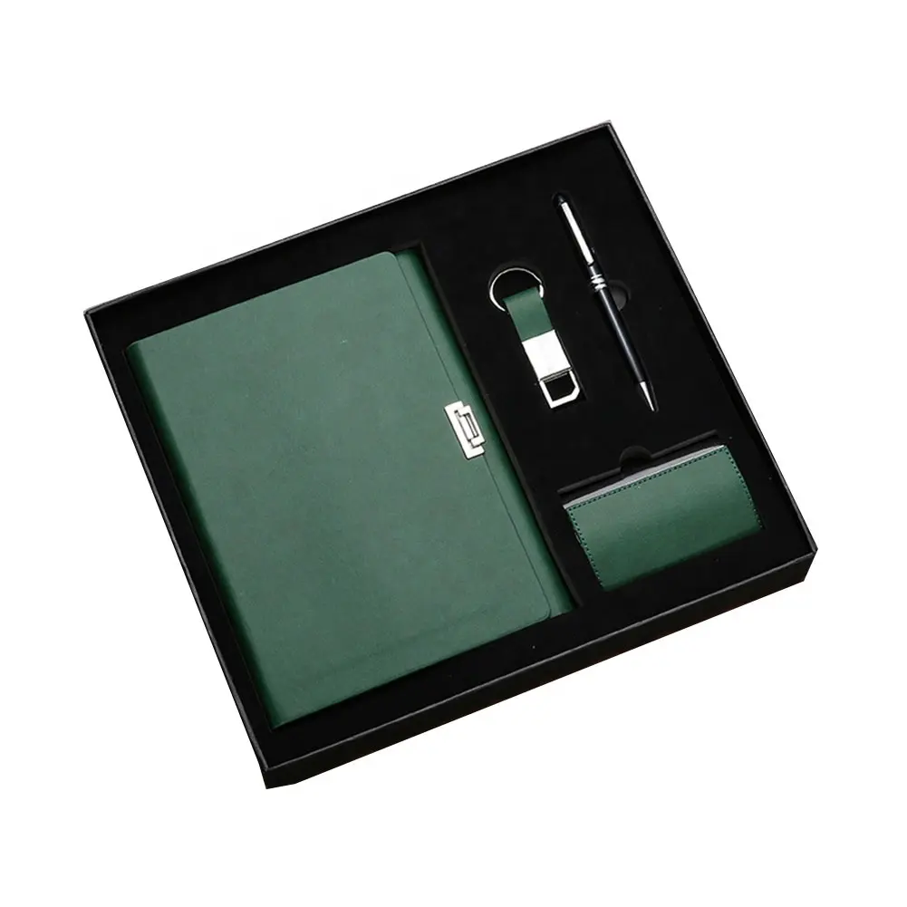 Luxe Gift Set Voor Business, 4 In 1 Business Pen Gift Set Voor Mannen Vader Vriendje Verjaardag Client Relatiegeschenken/