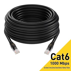 <span class=keywords><strong>Cable</strong></span> Ethernet Cat6 RJ45 UTP <span class=keywords><strong>Cable</strong></span> <span class=keywords><strong>de</strong></span> Red LAN <span class=keywords><strong>Internet</strong></span> 1000Mbps <span class=keywords><strong>de</strong></span> Alta Velocidad para Ordenador Portátil Enrutador PC Enrutador PS5 PC 4 3 Módem Xbox - Product Image 1