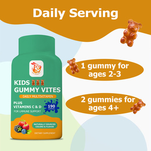 Gummies multivitaminées quotidiennes pour enfants, marque privée OEM, avec supplément de vitamine D pour le soutien immunitaire et gummies de soutien immunitaire - Product Image 5