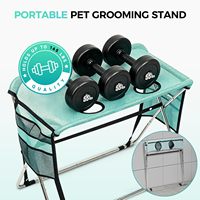 Hamac de toilettage pour animaux de compagnie avec support, design pliable, protection des articulations pour animaux de petite et moyenne taille