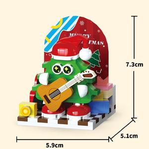 Bloques de Construcción Navideños, Juguete Educativo de Ensamblaje DIY para Niños y Adultos, Decoración Festiva, Venta al por Mayor para Mayores de <span class=keywords><strong>6</strong></span> Años - Product Image 5