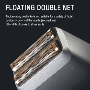 Double Blades 3 Adjustable Speed Compact Reciprocating Cordless <b>Barber</b> Face Rechargeable Electric <b>Shaver</b> for Men - Product Image 3