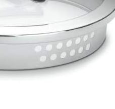 Ustensiles de cuisine chauffants à poignée unique, lot de 2 casseroles en acier inoxydable 201/304 en forme de ventre, <span class=keywords><strong>faitout</strong></span> en acier inoxydable - Product Image 4