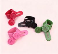 YS YS0069 Organisateur de câbles en silicone réutilisable multifonctionnel réglable, couleur personnalisée 15,5x1,5CM pour rangement de fils et câbles de charge