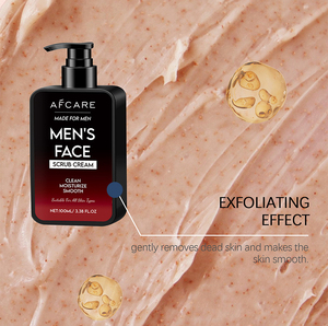 <span class=keywords><strong>Gommage</strong></span> Visage Homme Personnalisé Anti-Sébum au Thé Vert et à l'Huile de Jojoba – Exfoliant Équilibrant et Resserant les Pores pour Peaux Grasses - Product Image 4
