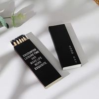 Boîtes de luxe en gros pour allumettes et bougies avec logo personnalisé, étuis vides pour allumettes, impression personnalisée, estampage à chaud, emballage artisanal