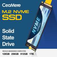 CeaMere 512 Go NVMe M.2 PCIe SSD de haute qualité, SSD interne 1 To pour ordinateurs portables