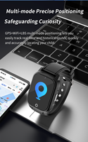 Reloj Inteligente para Niños con Teléfono Móvil, Dispositivo de Localización Unisex para Estudiantes, Pantalla IPS IP67 de 1.50 Pulgadas, Compatible con Tarjeta SIM 4G