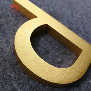 3D láser de acero inoxidable canal signo de Metal oro rosa <span class=keywords><strong>letras</strong></span> y el número - Product Image 2