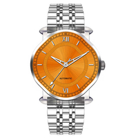 Usine directe nouveau cadran irrégulier conception unique en acier inoxydable 316L montre à mouvement mécanique entièrement automatique pour hommes