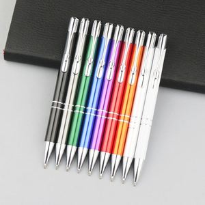 Wholesale Metal Multi Color Business Advertising <b>Ballpoint</b> <b>Pen</b> with Custom Logo Slim Design - Product Image 2
