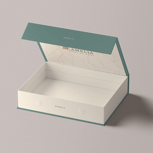 Caja de Empaque Magnética Rígida con Impresión Mate y Logotipo Personalizado, Cartón Gris para Negocios, Gran Venta - Product Image 2
