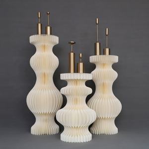 Suministros de boda de papel, <span class=keywords><strong>Torre</strong></span> curvada plegable, conjunto de soporte para postre, mesa de postre - Product Image 2