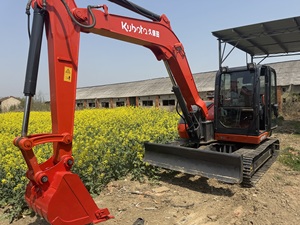 รถขุดมือสอง KubotaKX183 KubotaKX185มือสองขนาด8.3ตันคูโบต้า8ตันทำงานได้น้อยพร้อมติดตั้งด้วยนิ้วหัวแม่มือ - Product Image 2