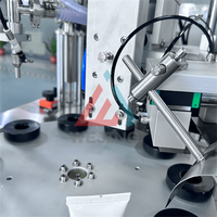 Machine de scellage automatique électrique contrôlée par PLC de haute précision pour tubes de cosmétiques, lotions, crèmes, miel, confiture, pâtes, liquides visqueux et huiles