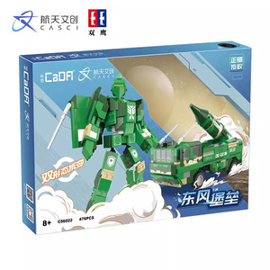 Cada Dongfeng Fortress Transformable Cars Building Blocks Set C56022 10Pcs Plastic for Kids Age 8-13 Years - Product Image 2
