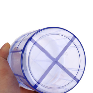 Soporte organizador de pastillas de viaje, caja de pastillas deslizante de plástico arcoíris, pulsera para niños, caja de almacenamiento de pastillas de plástico - Product Image 3