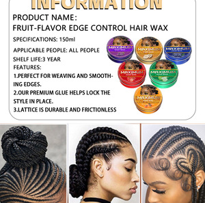 Cire coiffante OEM ODM, produits à marque privée, baume coiffant épaississant, gel cire <span class=keywords><strong>pour</strong></span> cheveux <span class=keywords><strong>pour</strong></span> hommes - Product Image 3