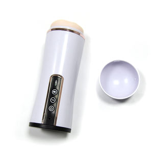 Akıllı seksi ses otomatik emme erkek silikon Masturbator fincan vibratör cep kedi Stroker seks oyuncak - Product Image 6