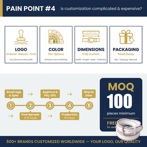 Ceinture <span class=keywords><strong>de</strong></span> baseball en cuir véritable pour homme, surpiqûres blanches et rouges, largeur 3,5 cm, vente en gros pour équipes, OEM/ODM, MOQ 100 pièces - Product Image 5