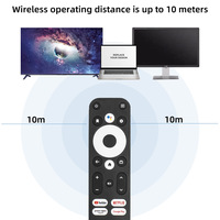 Amazon MECOOL KM2 KM2 PLUS ONN Google TV Set Top Box Télécommande Télécommande intelligente pour TV Remplacement de télécommande intelligente