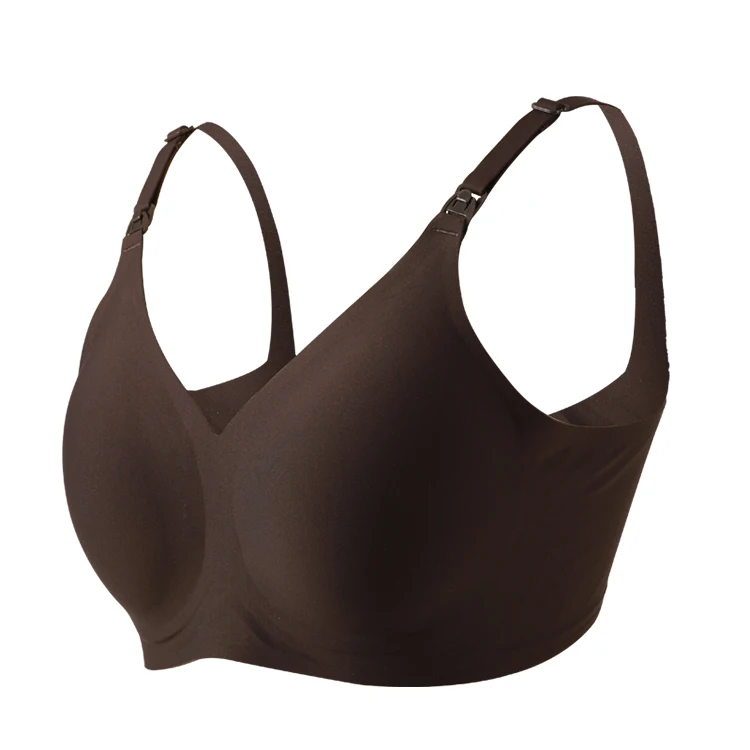 2021 Hot Sale New Design Liquid Seamless Strapless Nursing Breastfeeding Bra