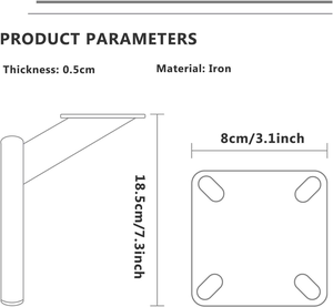 Le gambe dei mobili in metallo che si trovano spesso sui divani dei tavolini e altri piedini mobili con un Design cilindrico offrono un supporto stabile - Product Image 5