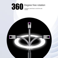 Vente en gros de briquet de cuisine rechargeable de haute qualité chargement USB gaz naturel encens bougie allumeur pistolet extérieur cuisine briquet