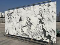 MAYOBO Polaroid White Sintered Stone 1600*3200 Carreaux de porcelaine murale Grande dalle de marbre Sintered Stone